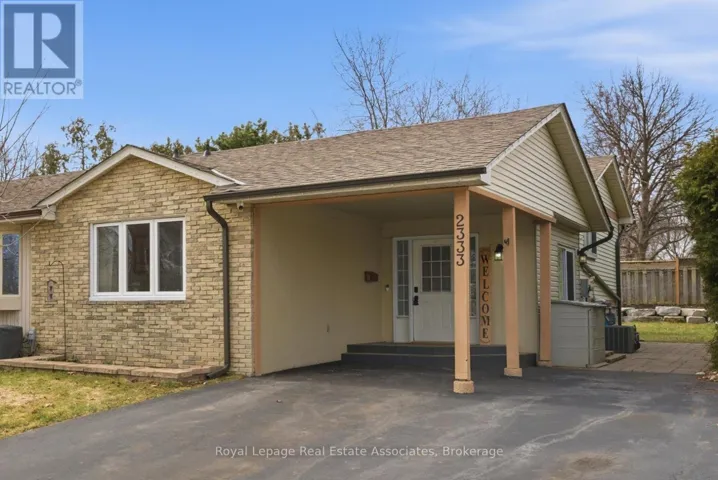 2333 MELISSA CRESCENT, Burlington (Brant Hills), Ontario L7P3T5