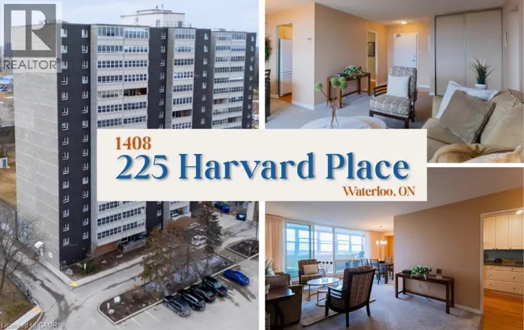 225 HARVARD Place Unit# 1408, Waterloo, Ontario N2J4H4