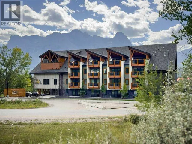 102, 1717A Mountain Avenue, Canmore, Alberta T1W2W1