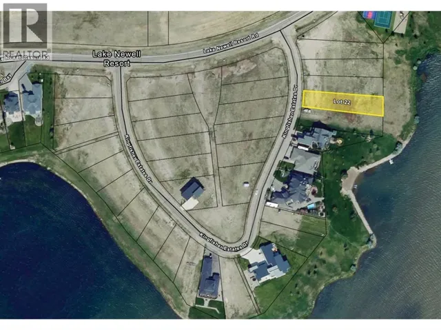 Lot 22 Kingfisher Estates Drive, Lake Newell Resort, Alberta T1R0X5