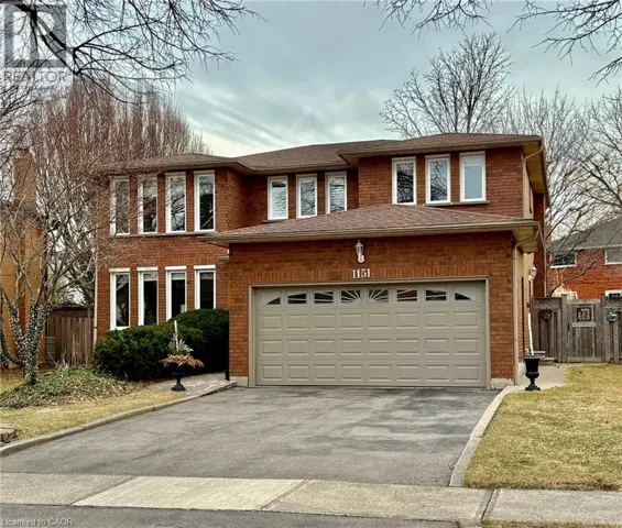 1151 MANOR Road, Oakville, Ontario L6M1G3