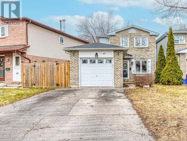 46 FRAZER ROAD, Ajax (South West), Ontario L1S4B2