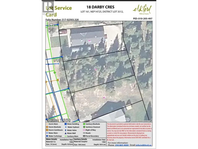 18 Darby Crescent, Elkford, British Columbia V0B1H0