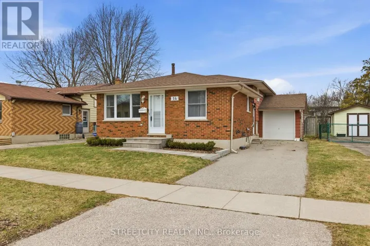 14 NICHOLAS STREET, London South (South X), Ontario N6E2E9