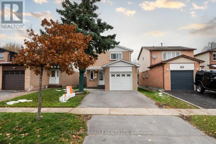 47 MARTINDALE CRESCENT, Brampton (Brampton West), Ontario L6X2V7