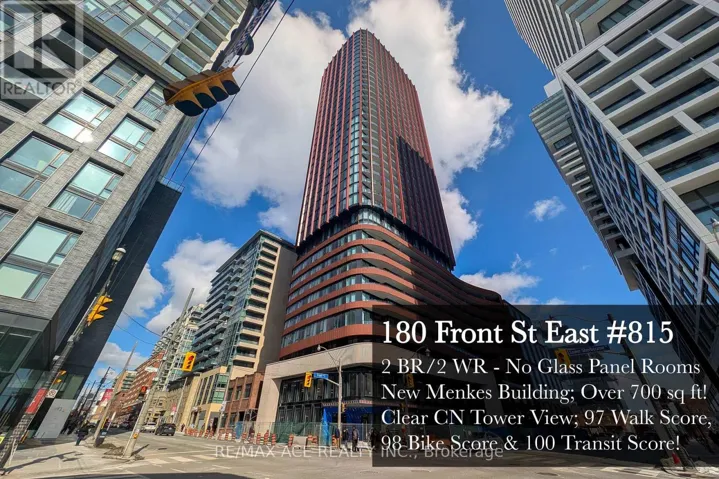 815 - 180 FRONT STREET E, Toronto (Moss Park), Ontario M5A0A9