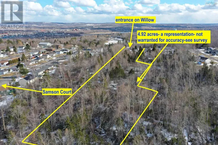 4.92 ACRES Willow Avenue, New Glasgow, Nova Scotia B2H2A1