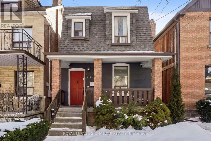 215 YARMOUTH ROAD, Toronto (Dovercourt-Wallace Emerson-Junction), Ontario M6G1X5