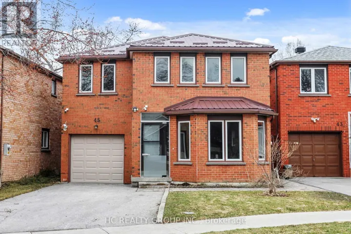 45 CARDWELL AVENUE, Toronto (Agincourt South-Malvern West), Ontario M1S4Y4