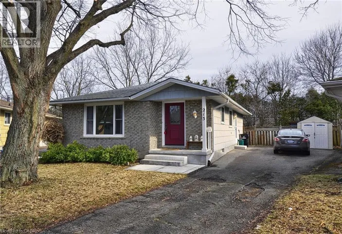 213 PARK Avenue, Cambridge, Ontario N1S2S5