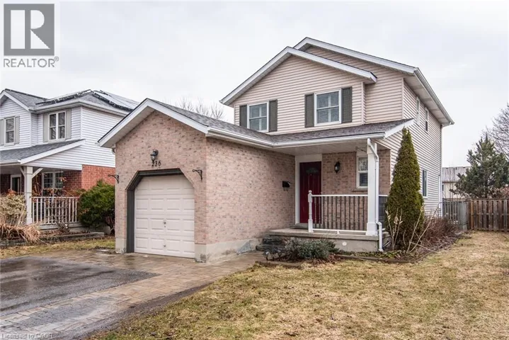 236 DARTMOOR Crescent, Waterloo, Ontario N2K2S9