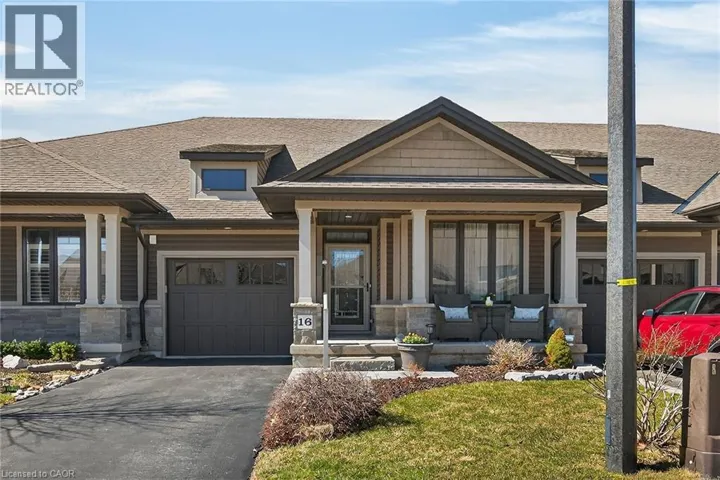 37 BROOKSIDE Terrace Unit# 16, Smithville, Ontario L0R2A0