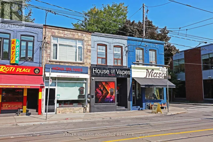 952 QUEEN STREET E, Toronto (South Riverdale), Ontario M4M1J7