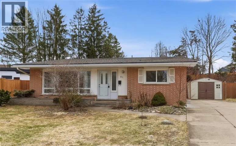 81 NORTH PARK Crescent, Woodstock, Ontario N4S7M1