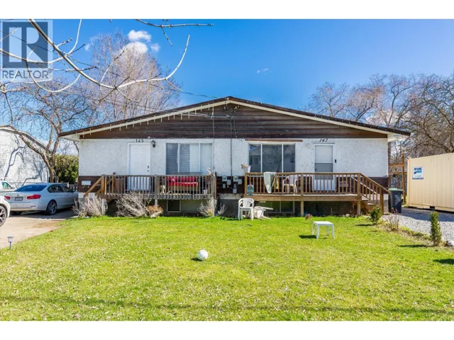 145-147 Woods Road, Kelowna, British Columbia V1X4G4