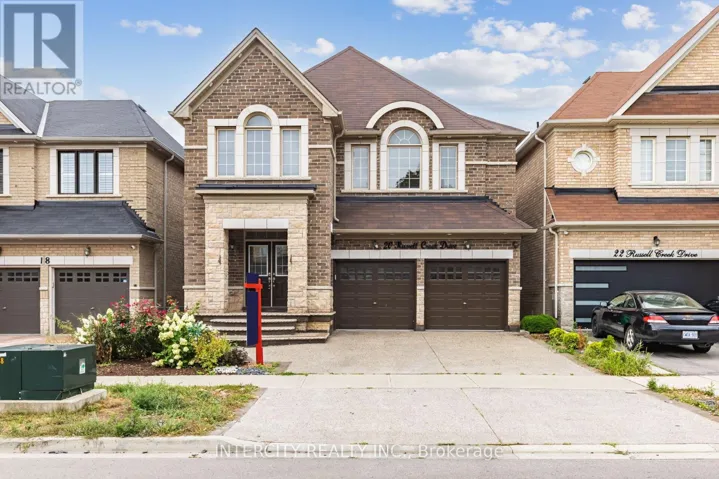20 RUSSELL CREEK DRIVE, Brampton (Sandringham-Wellington), Ontario L6R3Y9