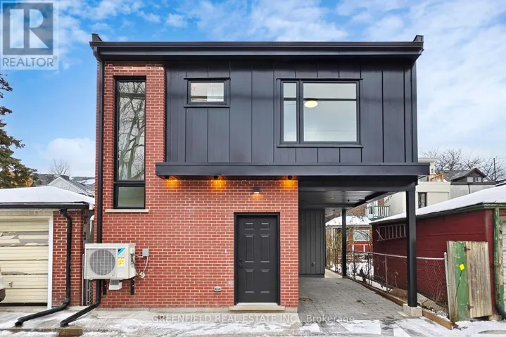 LANEWAY HOUSE - 168 PEARSON AVENUE, Toronto (Roncesvalles), Ontario M6R1G5