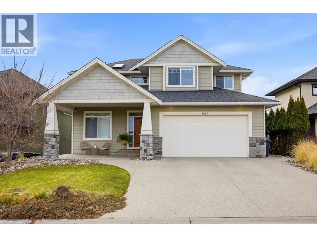641 Peridot Place, Kelowna, British Columbia V1W5E7