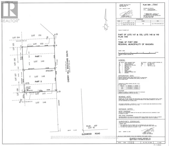 LOT 1 - 313 CHERRYHILL BOULEVARD S, Fort Erie (Crystal Beach), Ontario L0S1B0