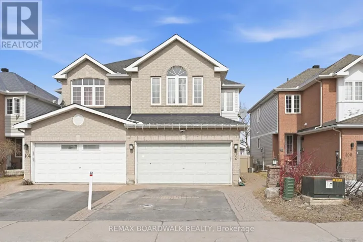 102 DEERFOX DRIVE, Ottawa, Ontario K2J4W9