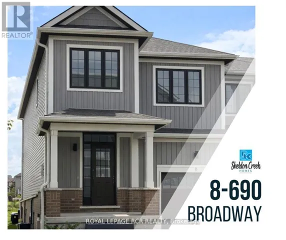 8 - 690 BROADWAY AVENUE, Orangeville, Ontario L9W7T7
