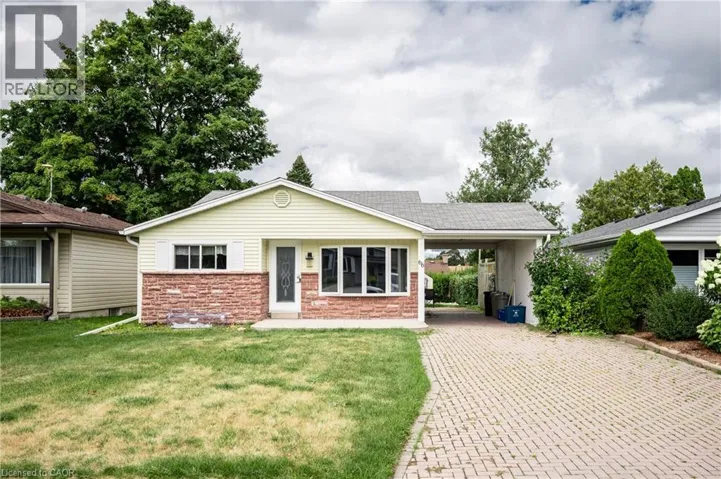 66 BELWOOD Crescent Unit# Upper, Kitchener, Ontario N2C1Z3