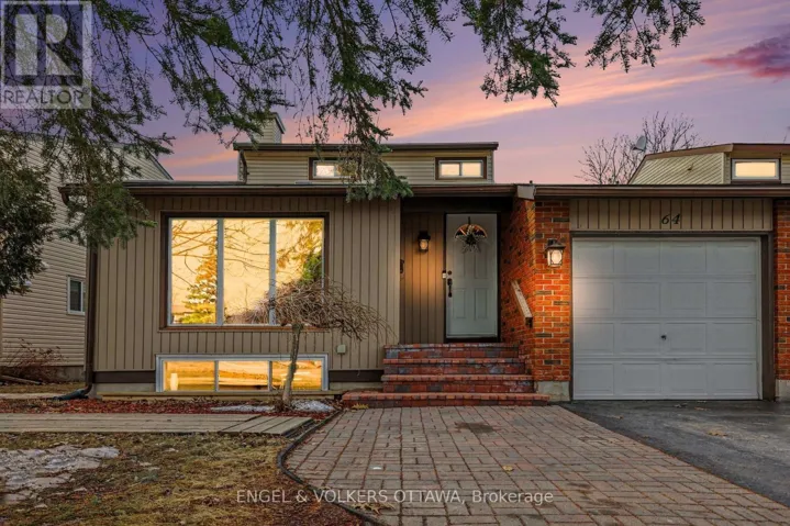 64 MALVERN DRIVE, Ottawa, Ontario K2J1M1
