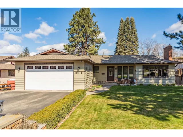2418 Fairhall Road, Kelowna, British Columbia V1W2W2