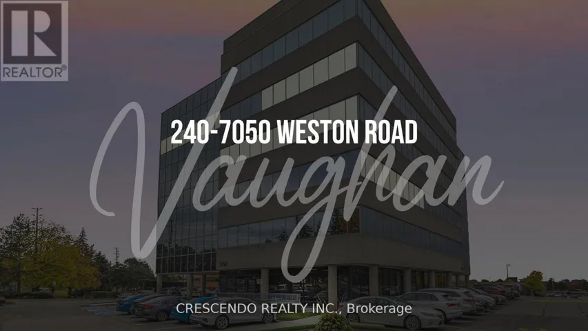 240 - 7050 WESTON ROAD, Vaughan (Steeles West Industrial), Ontario L4L8G7