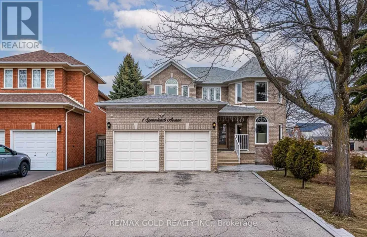 1 SPRUCELANDS AVENUE, Brampton (Sandringham-Wellington), Ontario L6R1M5