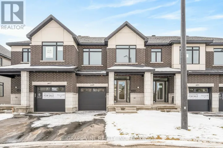 449 HARESFIELD COURT, Ottawa, Ontario K2M0B6