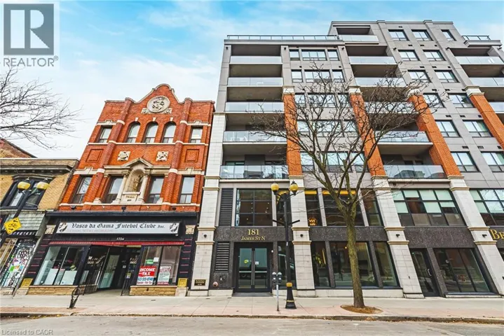181 JAMES Street N Unit# 503, Hamilton, Ontario L8R2K9