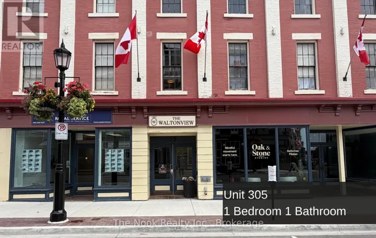 305(1B) - 38 WALTON STREET, Port Hope, Ontario L1A1N1