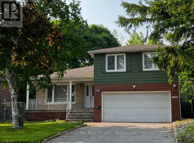 218 CHARTLAND BOULEVARD S, Toronto (Agincourt North), Ontario M1S2S5