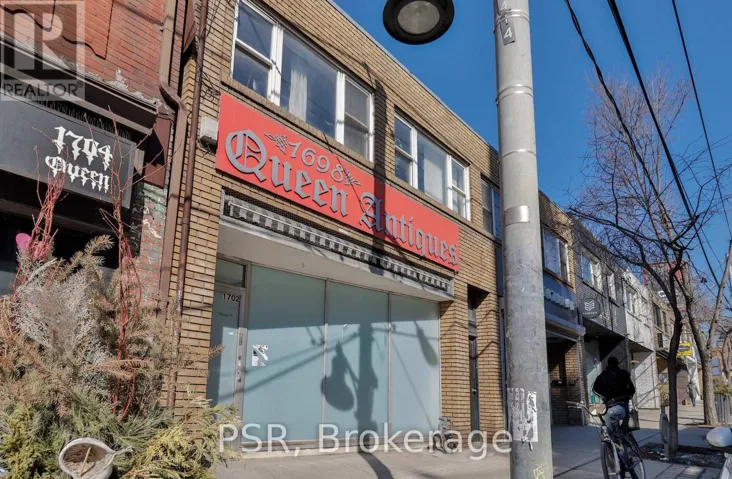 1702 QUEEN STREET W, Toronto (Roncesvalles), Ontario M6R1B3