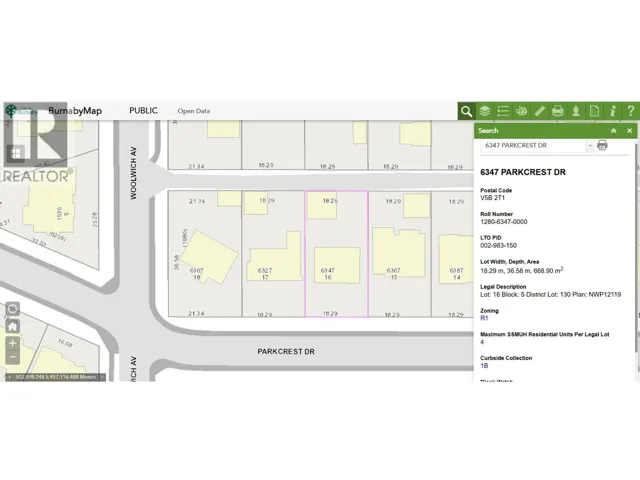 6347 PARKCREST DRIVE, Burnaby, British Columbia V5B2T1