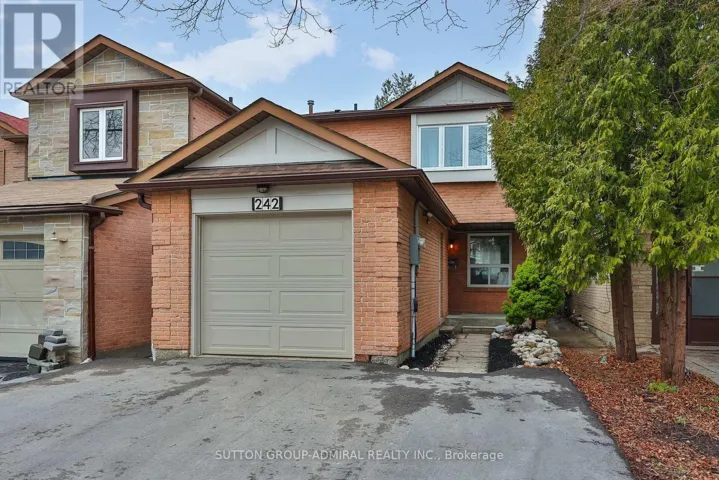 242 TANSLEY ROAD, Vaughan (Brownridge), Ontario L4J2Y9