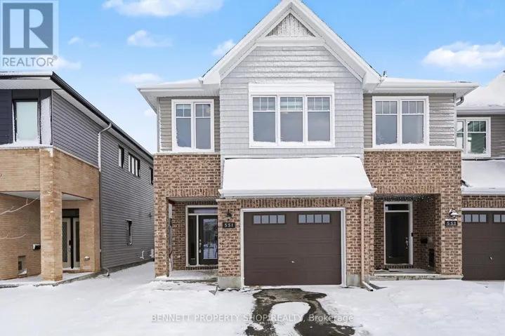 551 CARDAMOM TERRACE, Ottawa, Ontario K2S2X7
