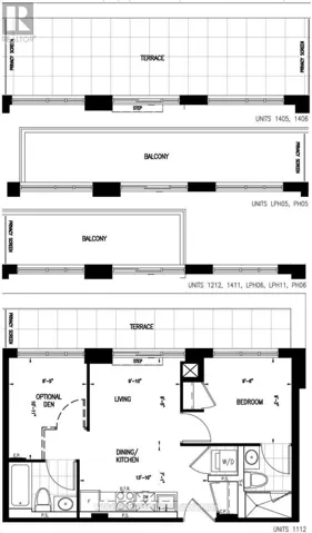 1411 - 543 RICHMOND STREET W, Toronto (Waterfront Communities), Ontario M5V0W9