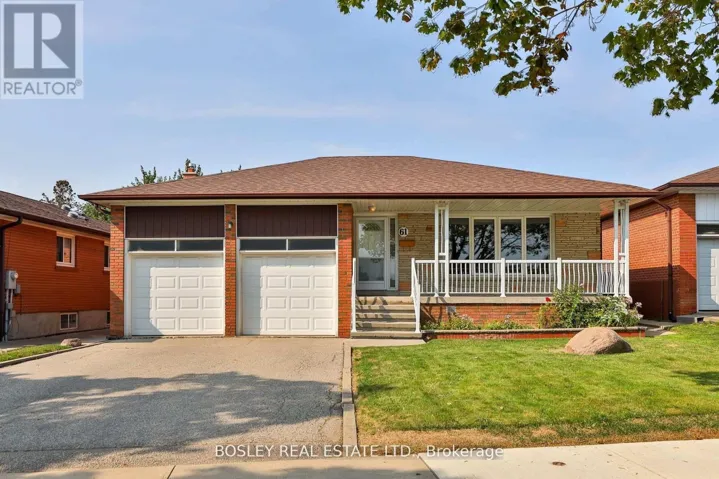 61 BARTEL DRIVE, Toronto (Glenfield-Jane Heights), Ontario M3N1C8