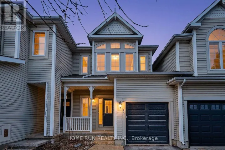 80 GOLDRIDGE DRIVE, Ottawa, Ontario K2T1E9