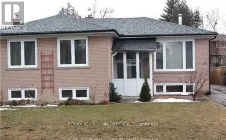 MAIN FLOOR - 151 GOULDING AVENUE, Toronto (Newtonbrook West), Ontario M2M1L5