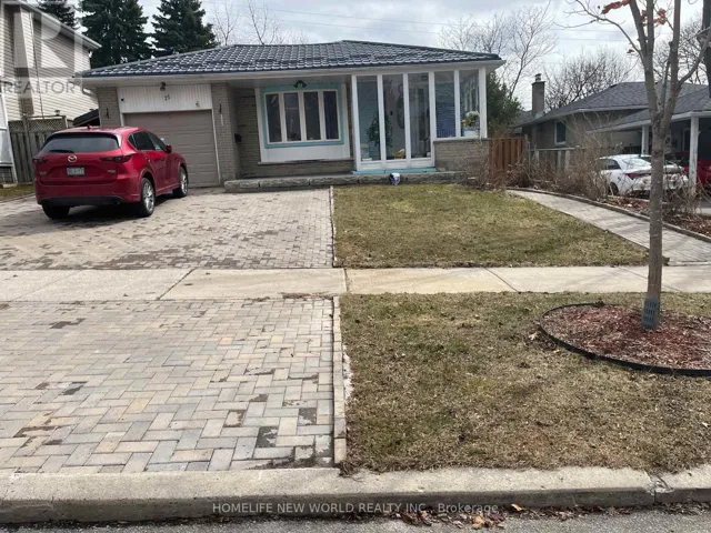 25 TRISTAN CRESCENT, Toronto (Hillcrest Village), Ontario M2H1X2