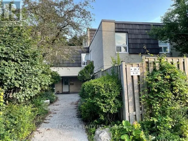 11 - 29 FOUR WINDS DRIVE, Toronto (York University Heights), Ontario M3J1K7