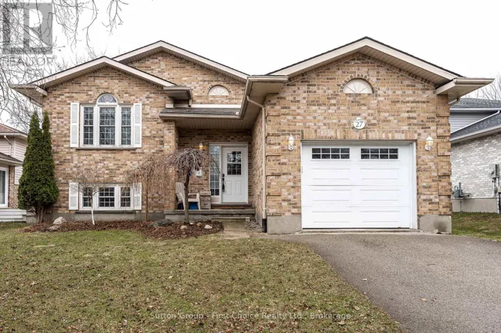 27 MCQUEEN COURT, Stratford, Ontario N4Z1H5