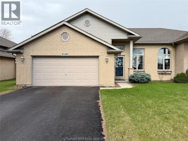 431 Keil TRAIL North, Chatham, Ontario N7L5R2