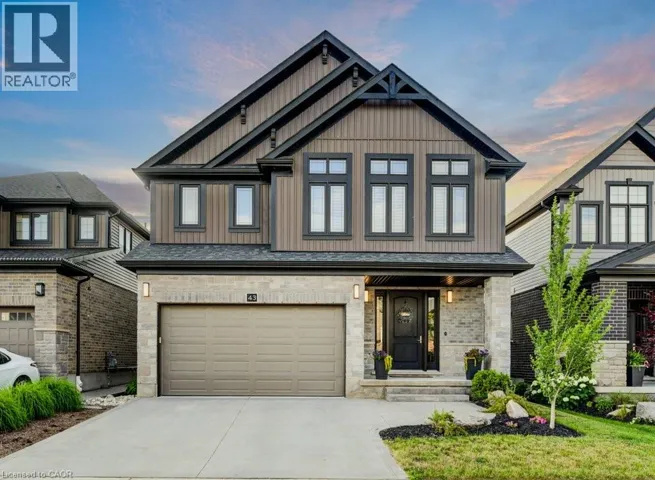 43 GREYHAWK Street, Kitchener, Ontario N2K0C7