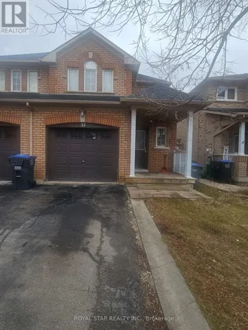 33 COPPERMILL DRIVE, Brampton (Northwest Sandalwood Parkway), Ontario L7A1N1