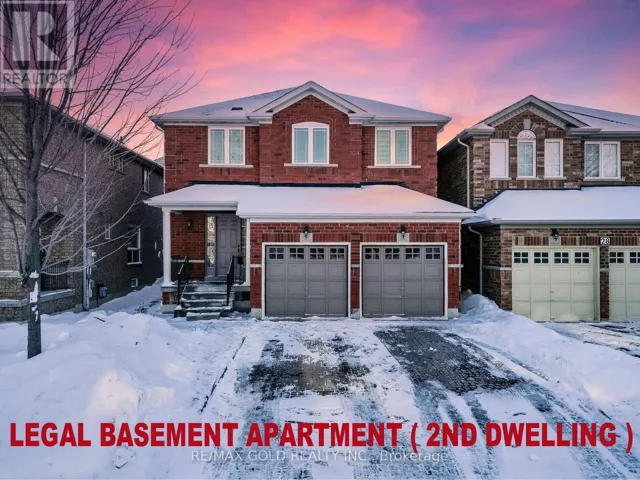26 WATERDALE ROAD, Brampton (Fletcher's Meadow), Ontario L7A1S3
