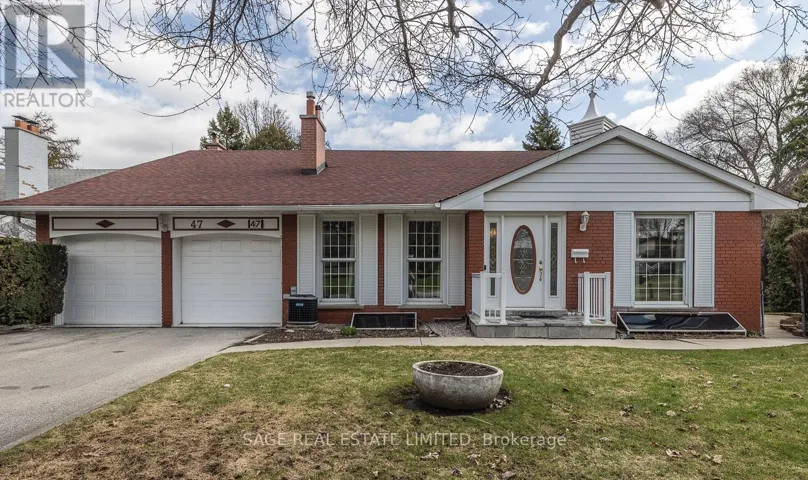 47 RAVENSBOURNE CRESCENT, Toronto (Princess-Rosethorn), Ontario M9A2A9